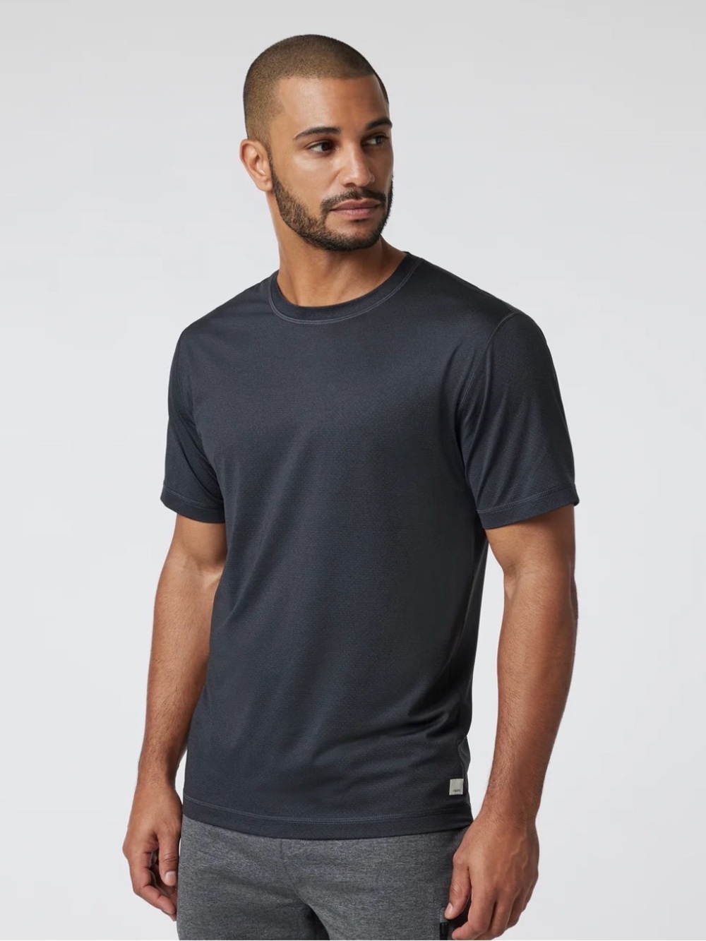 MEN’S Vuori Tradewinds T-Shirt black heather XL